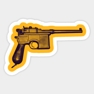 The Mauser C96 Sticker